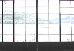 本邸からの中禅寺湖