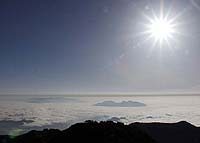 山頂からの那須連山